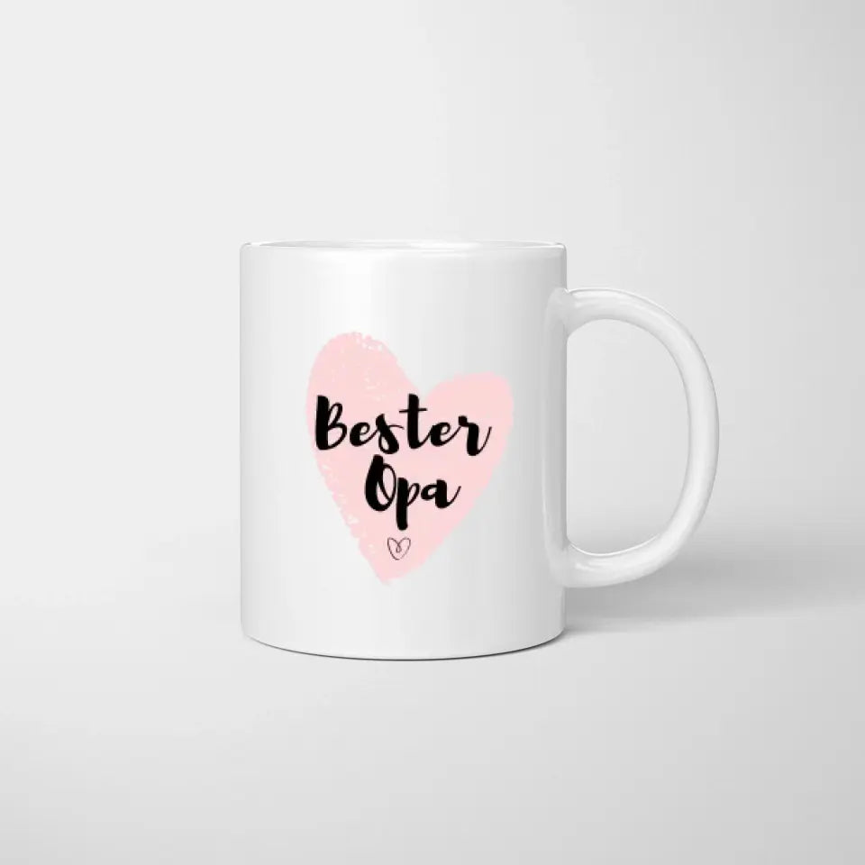 Grand-père, Légende depuis - Mug personnalisé pour pères, grands-pères (Père depuis, Grand-père depuis, Années)