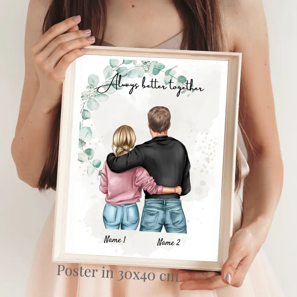 Broer & Zus - Persoonlijke Poster