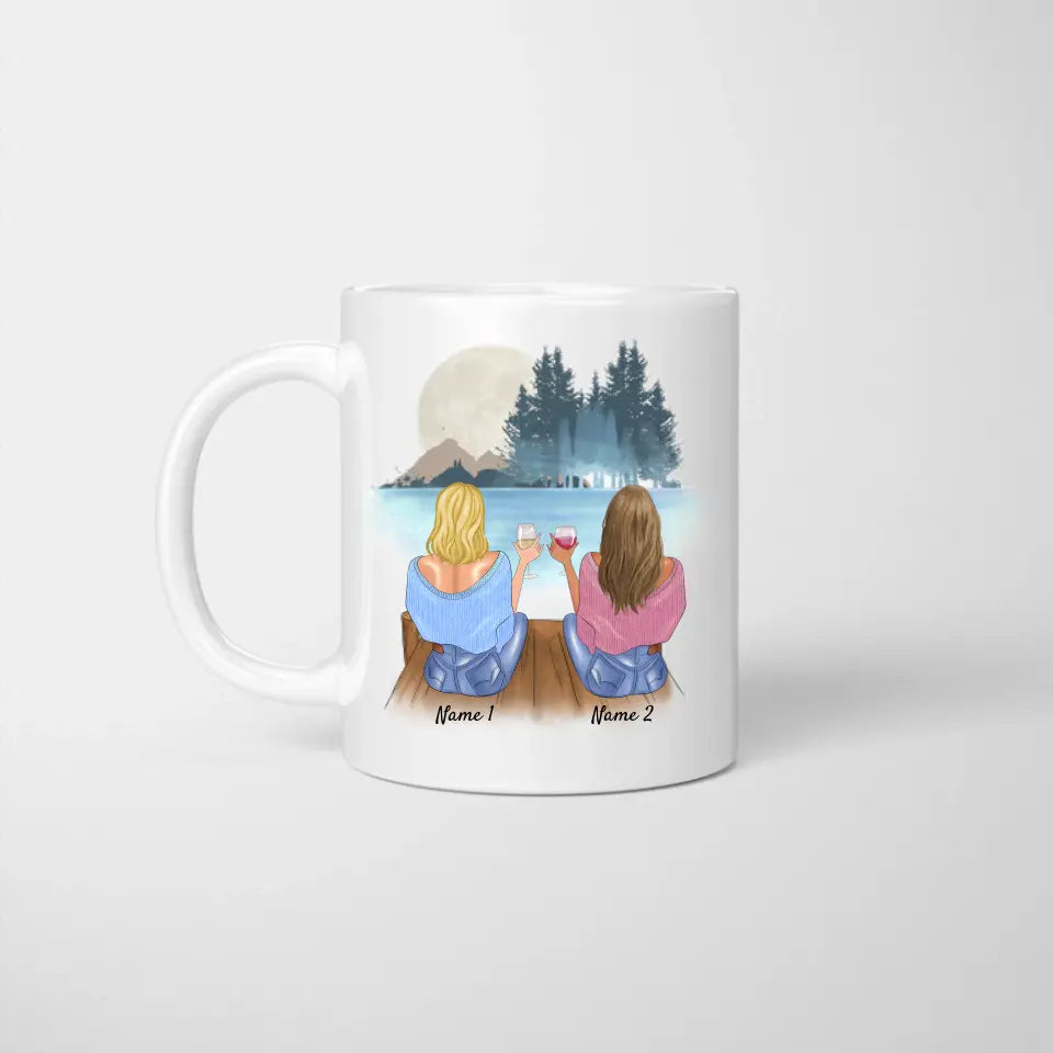 Collègue préférée Définition - Mug personnalisé pour collègue de travail - Cadeau départ, changement de travail (2-4 personnes)