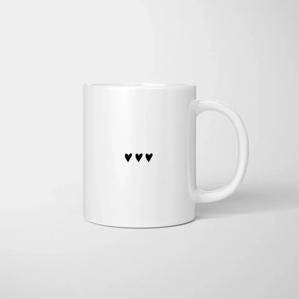 Nom avec lettres - Tasse Personnalisé