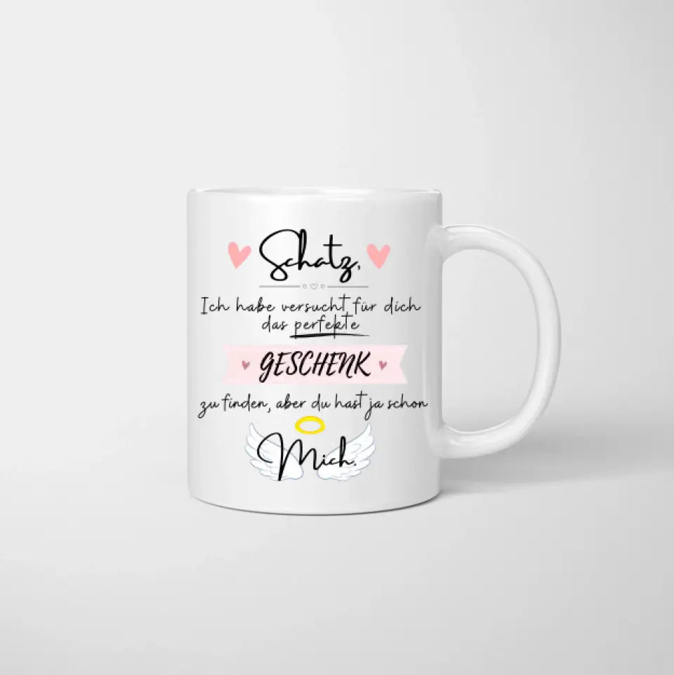Mijn lieveling - Gepersonaliseerde mok voor Valentijnsdag