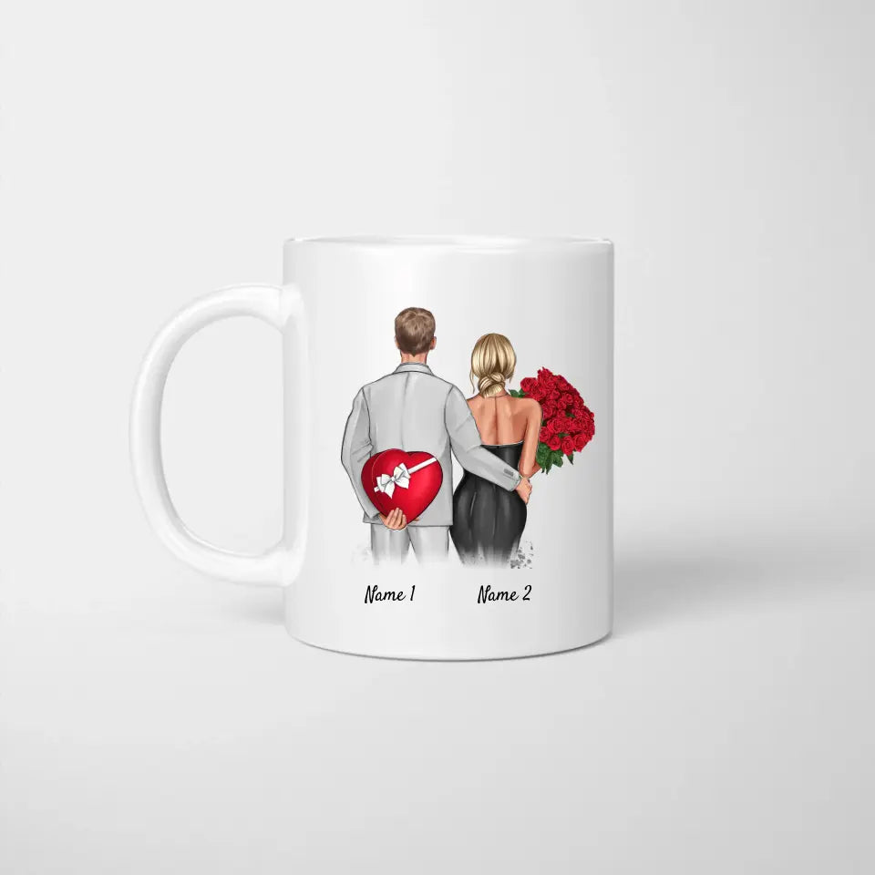 Mijn lieveling - Gepersonaliseerde mok voor Valentijnsdag