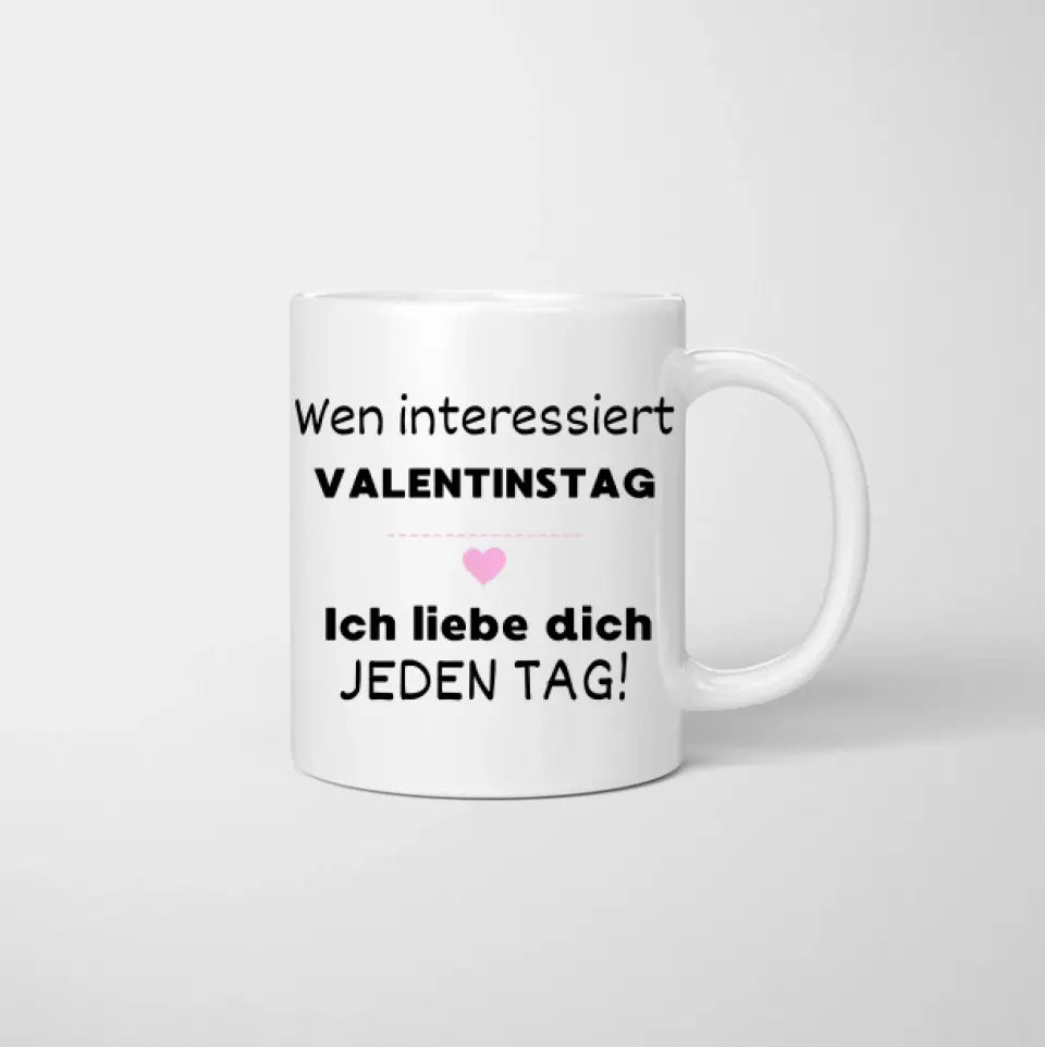 Who Cares Valentijnsdag - Gepersonaliseerde mok voor koppels
