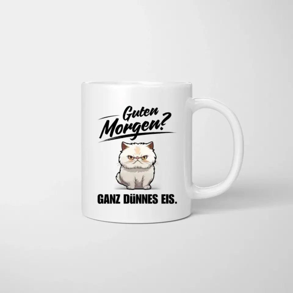 Glace très fine - Mug personnalisé pour collègues, anniversaire, adieu, changement de travail, bureau (2-4 personnes)