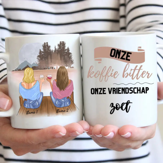 Best vrienden met drank Mok personnalisé (2-4 personnes)