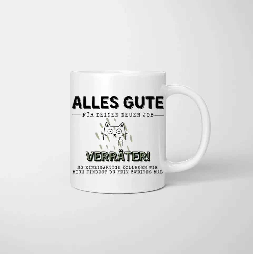 Collega's - De beste verraders, gepersonaliseerde mok (2-4 vrienden)