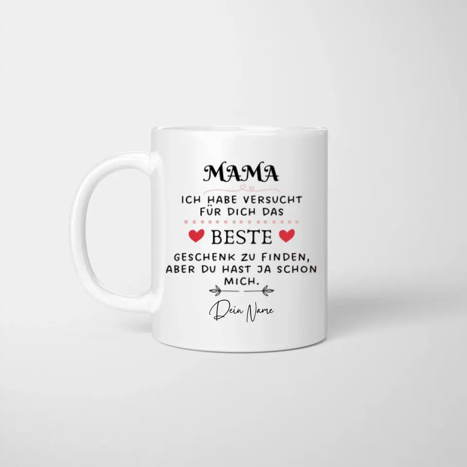 Meilleur cadeau pour papy - Mug personnalisé (Pour maman, papa, mamie ou papy)