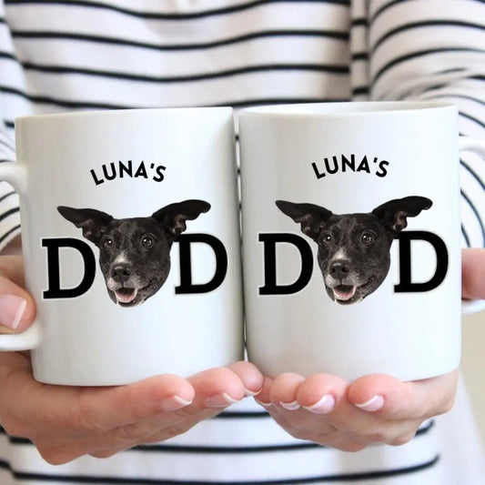 photo personnalisée de papa animal de compagnie mug (visage sur mug)