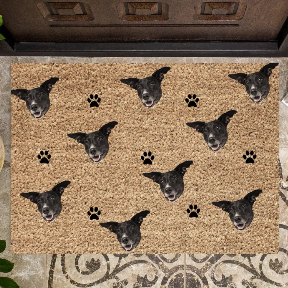 Tapis de sol personnalisé pour chiens/chats (1-3 animaux)