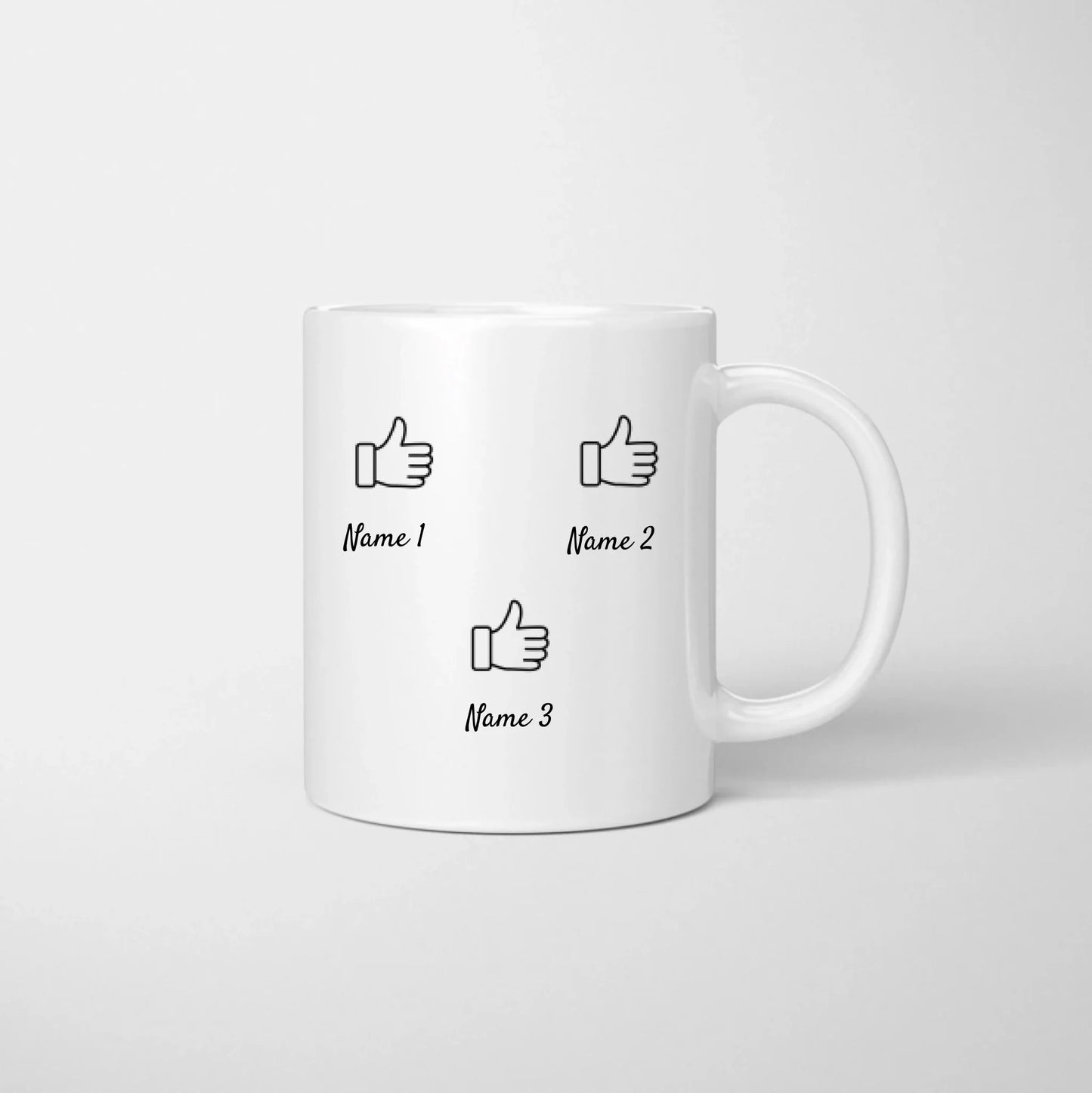 Bravo maman, nous sommes tout simplement géniaux - Mug personnalisé pour la fête des mères (1 à 9 personnes)