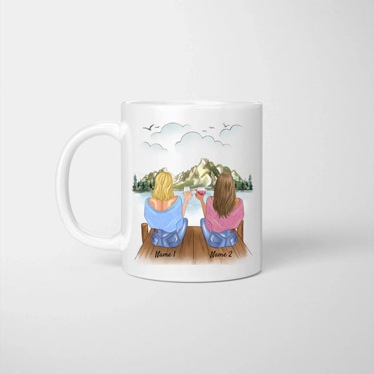 Définition du collègue préféré - Mug personnalisé pour collègues (2 à 4 personnes)