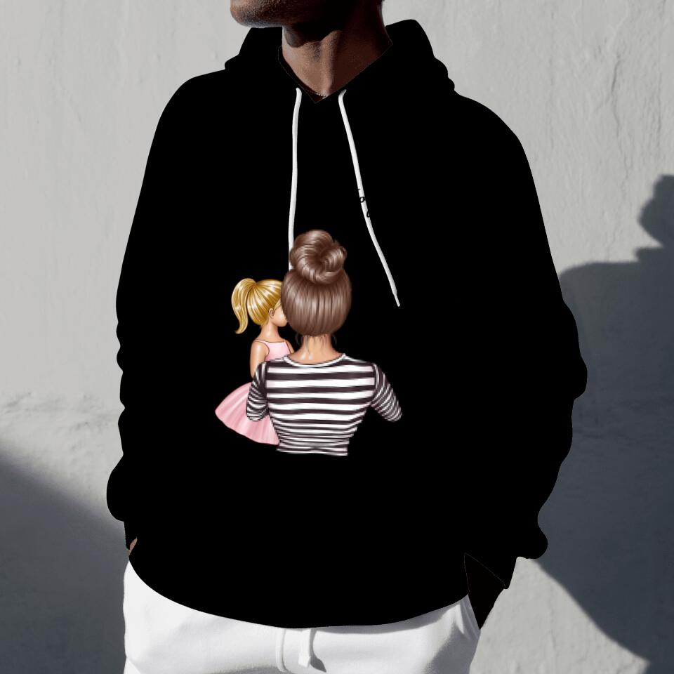 Beste moeder - Gepersonaliseerde Hoodie Unisex (tot 4 kinderen)