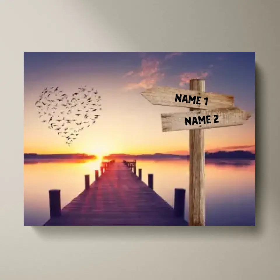 Onze Favoriete Plek - Persoonlijke Canvas (2 - 8 personen)