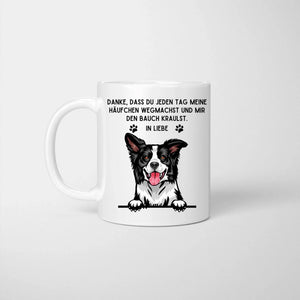 Hondenliefhebber met quote (1-3 Honden) - Persoonlijke Mok