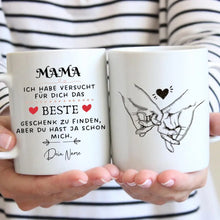 Charger l&#39;image dans la galerie, Meilleur cadeau pour maman - Mug personnalisé (maman, papa, mamie, papy)
