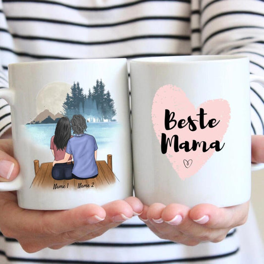 Meilleure Mamie/Maman - Tasse Personnalisé