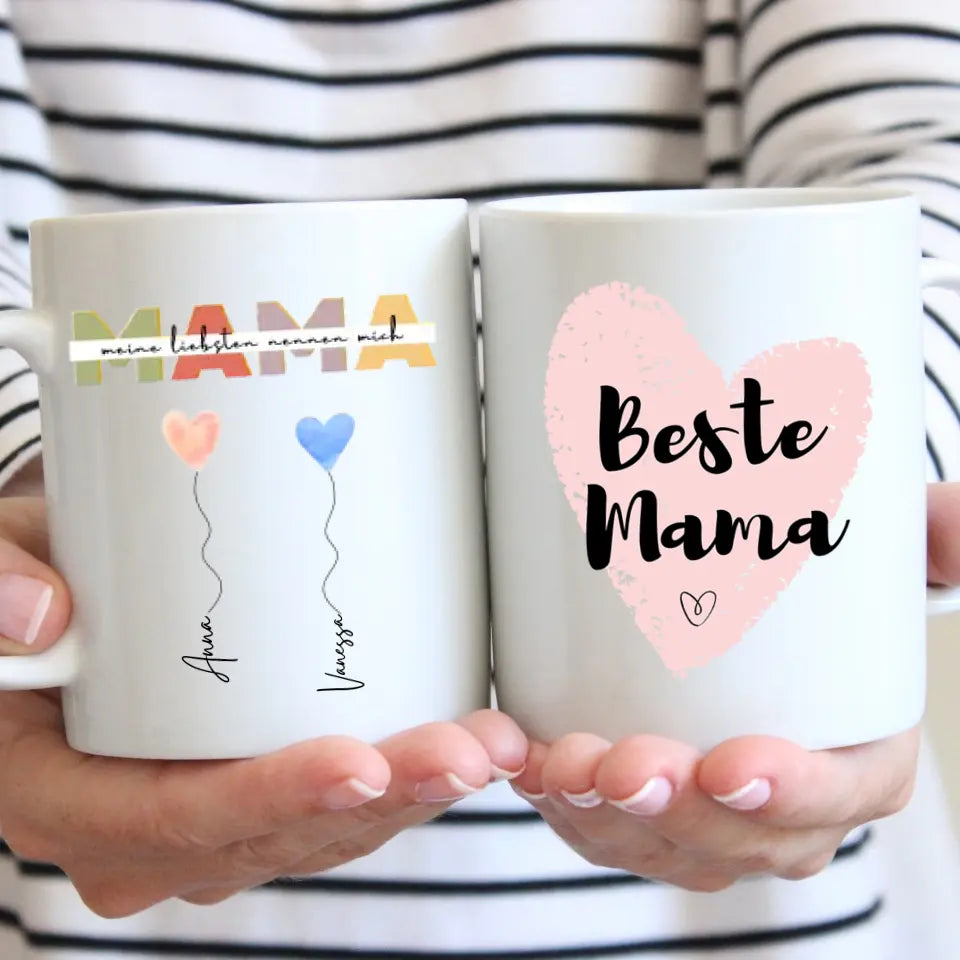 Mes proches m'appellent MAMA - Mug personnalisé