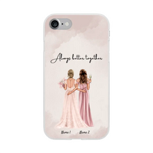 Charger l&#39;image dans la galerie, Mariée avec demoiselle d&#39;honneur - Coque personnalisée pour téléphone portable
