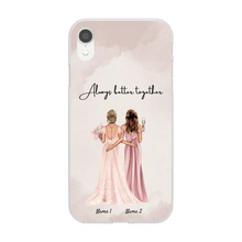 Charger l&#39;image dans la galerie, Mariée avec demoiselle d&#39;honneur - Coque personnalisée pour téléphone portable
