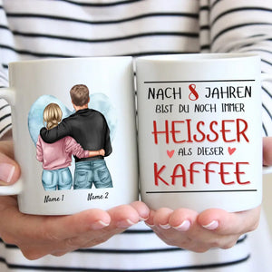 Tu es plus chaud que le café - Mug personnalisé pour couple, anniversaire, mariage