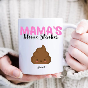 Mama's kleine stinkerds - Gepersonaliseerde mok voor mama/moeder met kinderen