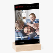 Afbeelding in Gallery-weergave laden, Gepersonaliseerde acrylglas Netflix hoes &quot;Familystory&quot; voor de hele familie
