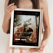 Charger l&#39;image dans la galerie, Votre affiche de couverture de série/film - Affiche de film Netflix personnalisée
