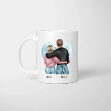 Charger l&#39;image dans la galerie, Grâce à toi, je vois la vie en rose -  Mug personnalisé pour couple (homme &amp; femme)
