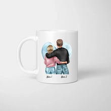 Charger l&#39;image dans la galerie, Grace à toi, je vois la vie en rose - Mug personnalisé pour couple (homme &amp; femme)
