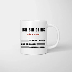 Non retournable - Mug couple personnalisé 