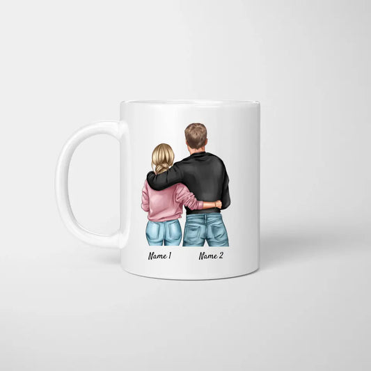 Mijn lieveling - Gepersonaliseerde mok voor koppels