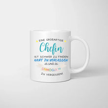 Charger l&#39;image dans la galerie, Grande patronne/manager/chef d&#39;équipe - Mug personnalisé pour patronne/collègues de travail - Cadeau bureau, job (2-4 personnes)
