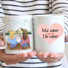 Afbeelding in Gallery-weergave laden, Ma soeur De coeur - Mug personnalisé (2-4 amies)
