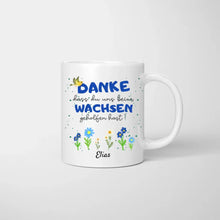 Charger l&#39;image dans la galerie, Merci de m&#39;avoir aidé à grandir - Mug personnalisé, cadeau d&#39;adieu, éducateur, jardin d&#39;enfants, école, enseignant, assistante maternelle
