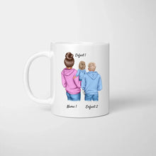 Afbeelding in Gallery-weergave laden, Maman avec enfants - Mug personnalisé (1-3 kinderen, adolescenten)
