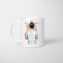 Charger l&#39;image dans la galerie, Cadeau parfait pour papa, tu m&#39;as déjà - Mug personnalisé pour les pères (avec 1-4 enfants) 
