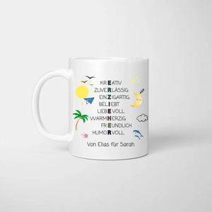 Cadeau d'adieu éducatrice, éducatrice - Tasse personnalisée, cadeau d'adieu, éducatrice, maternelle, école, enseignante, assistante maternelle