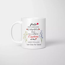 Charger l&#39;image dans la galerie, Merveilleuse éducatrice avec coeur - Tasse personnalisée, cadeau d&#39;adieu, éducatrice, maternelle, école, enseignante, assistante maternelle 
