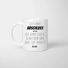 Charger l&#39;image dans la galerie, J&#39;ai un diplôme - Mug personnalisé rigolo pour diplôme d&#39;études secondaires, études, licence, master, formation, collège 
