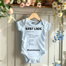 Afbeelding in Gallery-weergave laden, Baby Logic, IT-instructies - Gepersonaliseerde baby onesie/romper, 100% biologisch katoen
