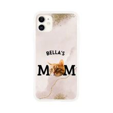 Afbeelding in Gallery-weergave laden, Gepersonaliseerd hoesje voor mobiele telefoon met foto van huisdier &quot;Pet Mom&quot;.
