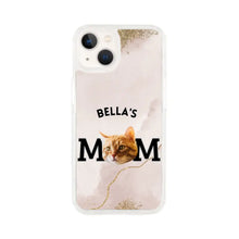 Afbeelding in Gallery-weergave laden, Gepersonaliseerd hoesje voor mobiele telefoon met foto van huisdier &quot;Pet Mom&quot;.
