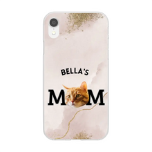 Afbeelding in Gallery-weergave laden, Gepersonaliseerd hoesje voor mobiele telefoon met foto van huisdier &quot;Pet Mom&quot;.
