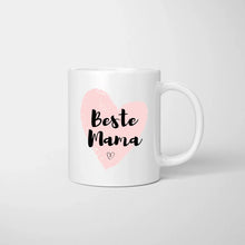 Charger l&#39;image dans la galerie, Parents avec enfants - Mug personnalisé (1-4 enfants), idée cadeau famille
