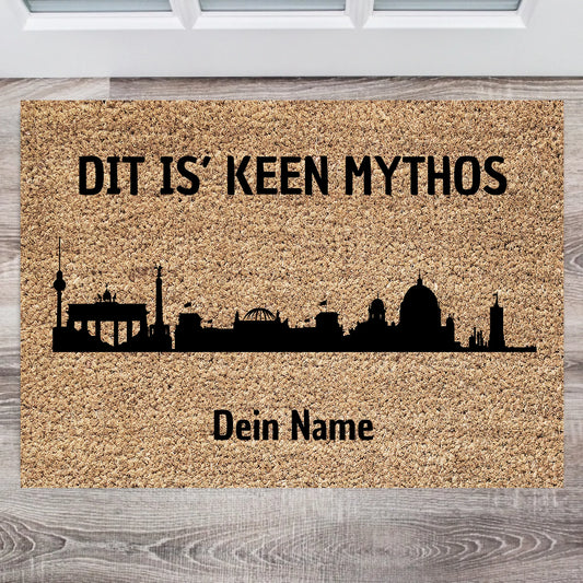 Berlin Skyline - Paillasson personnalisé