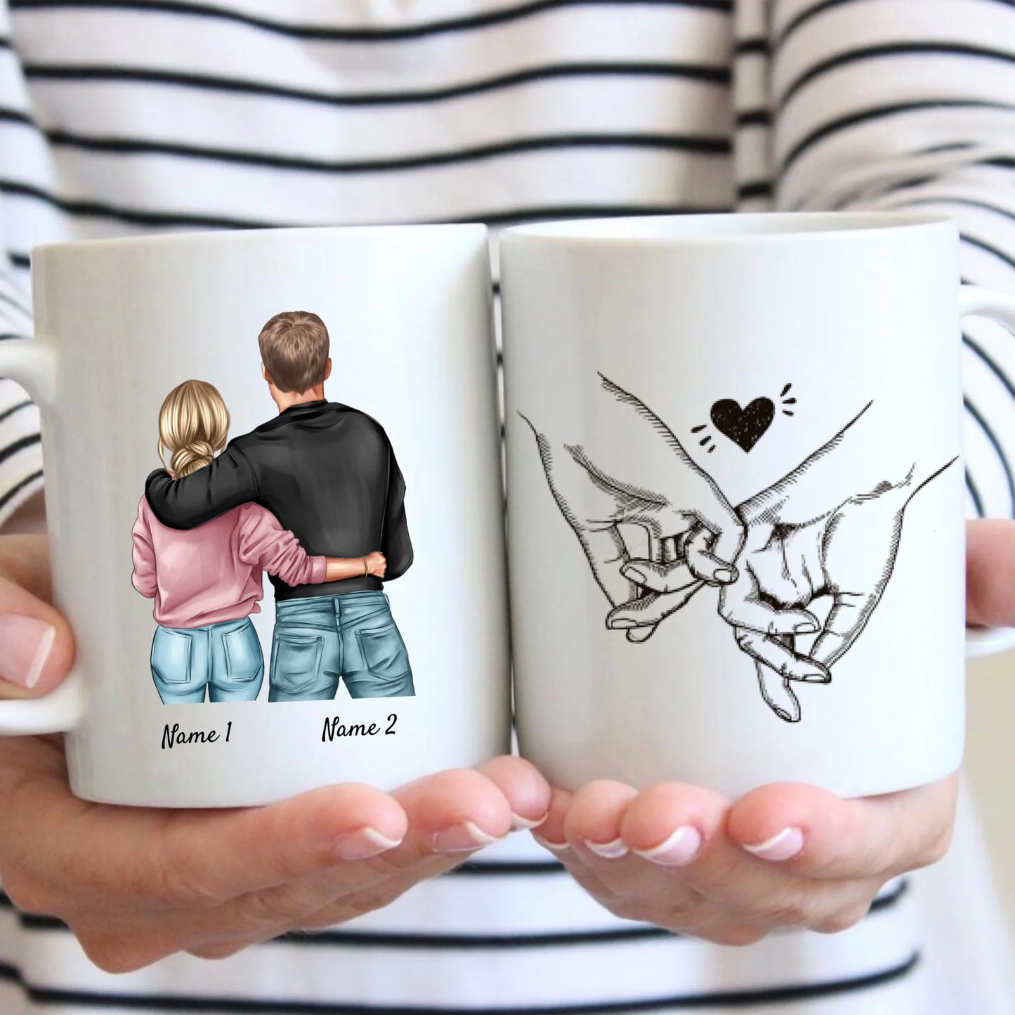De quoi agacer votre partenaire pour le restant de vos jours ! Mug personnalisé, cadeau pour couples, Saint-Valentin