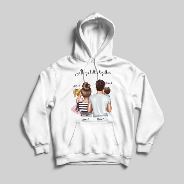 Sweatshirt enfant Famille personnalisée